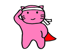SuperPinkCat sticker #12458725