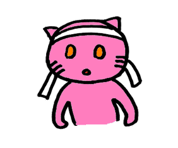 SuperPinkCat sticker #12458727