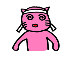 SuperPinkCat sticker #12458728