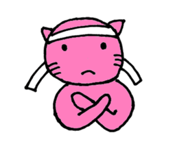 SuperPinkCat sticker #12458731