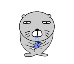 azarashi-uouo sticker #12459056