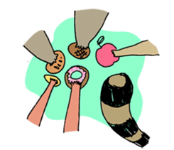 Dough Never Sleeps - Vol. 1 sticker #12459810