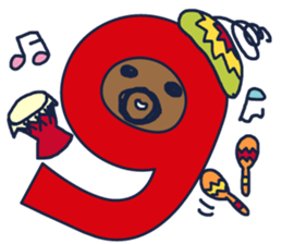 Number Sticker Type1 sticker #12459862