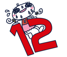 Number Sticker Type1 sticker #12459865