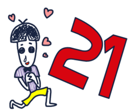 Number Sticker Type1 sticker #12459874