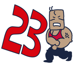 Number Sticker Type1 sticker #12459876