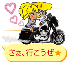 Oni rangers speech balloons2 love series sticker #12459908