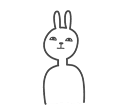TAKA's basic pack,cute rabbit sticker #12460394