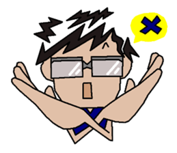 sticker of abe 2 sticker #12460546