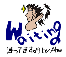 sticker of abe 2 sticker #12460550