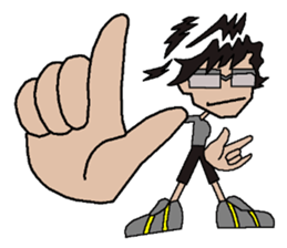 sticker of abe 2 sticker #12460555