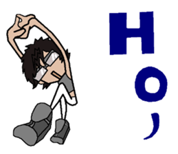 sticker of abe 2 sticker #12460561