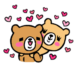 Family of the too close bear sticker #12460630