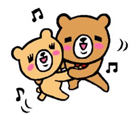 Family of the too close bear sticker #12460632