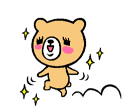 Family of the too close bear sticker #12460639