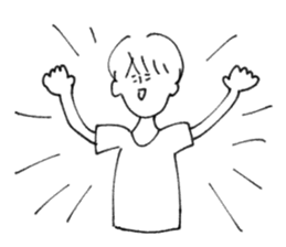 yaruki no nai sticker sticker #12460699