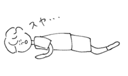 yaruki no nai sticker sticker #12460712