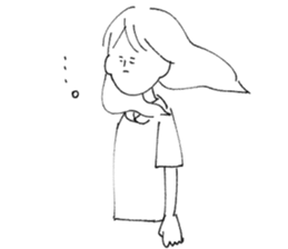 yaruki no nai sticker sticker #12460718