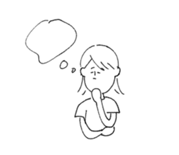 yaruki no nai sticker sticker #12460723