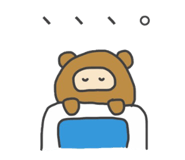 Cute racoooon dog sticker #12460985