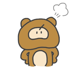 Cute racoooon dog sticker #12460999