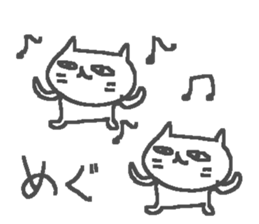 Meg cute cat stickers! sticker #12461107