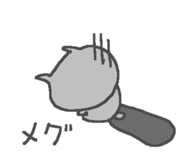 Meg cute cat stickers! sticker #12461114