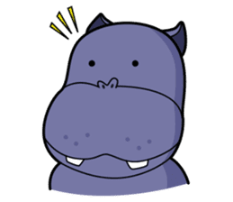Pota The Hippo sticker #12461196