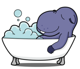 Pota The Hippo sticker #12461200