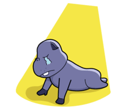 Pota The Hippo sticker #12461202