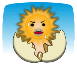 Sun & Planets sticker #12462014