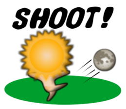 Sun & Planets sticker #12462038