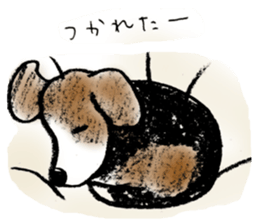 He is a beagle. sticker #12463483