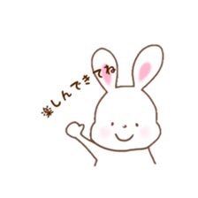 oneisownpacerabbit sticker #12463918