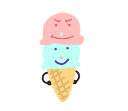 ice creamers sticker #12464175