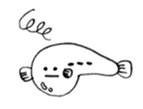little fish brothers01 sticker #12465033