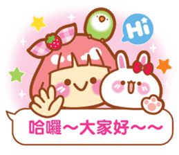 Lin Lin-chan / machi the rabbit / gooodi sticker #12465108