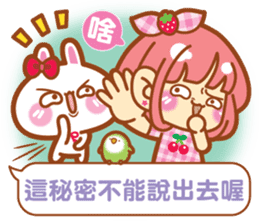 Lin Lin-chan / machi the rabbit / gooodi sticker #12465130