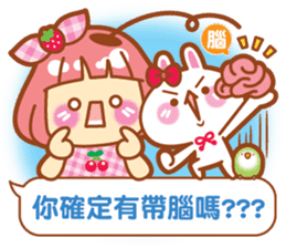 Lin Lin-chan / machi the rabbit / gooodi sticker #12465131