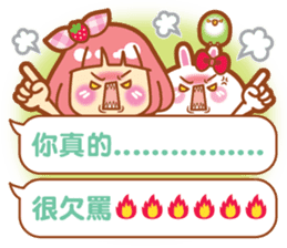 Lin Lin-chan / machi the rabbit / gooodi sticker #12465135