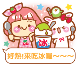 Lin Lin-chan / machi the rabbit / gooodi sticker #12465139