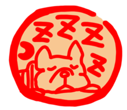 French bulldog family18 sticker #12465534