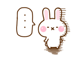 Rabbit Strawberry 11 sticker #12465707