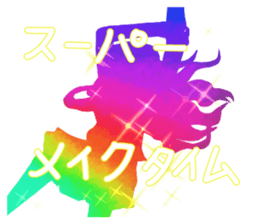 Bangyaru kai~loving visual kei~ sticker #12466034