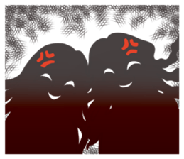 Bangyaru kai~loving visual kei~ sticker #12466041