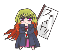 Bangyaru kai~loving visual kei~ sticker #12466052