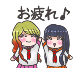 Bangyaru kai~loving visual kei~ sticker #12466053