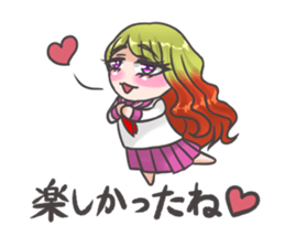 Bangyaru kai~loving visual kei~ sticker #12466054