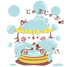 Loose ghost cat sticker #12466241