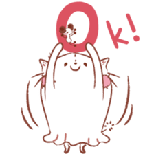 Loose ghost cat sticker #12466256